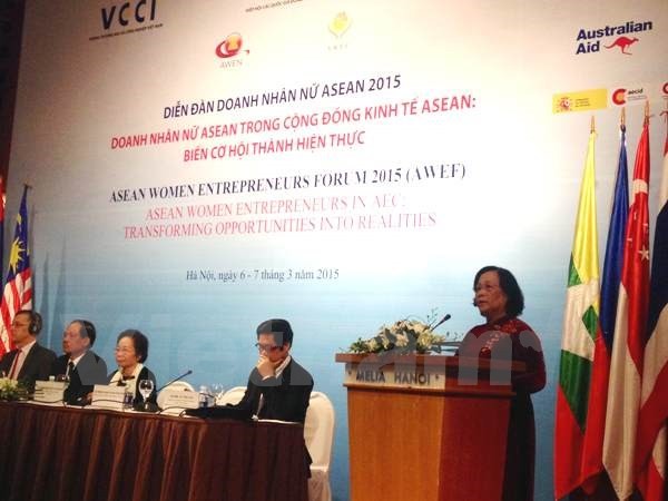 ASEAN Women Entrepreneurs Forum 2015 turns opportunities into reality  - ảnh 1